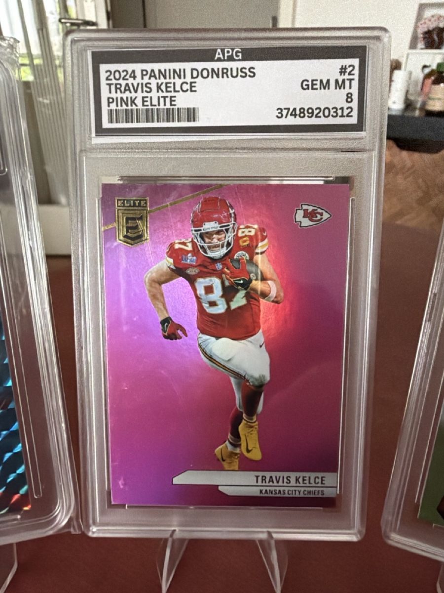 NFL Carte collezionabili: 3 NFL Karten - Kelce, Schuster, Mathieu - APG8/10 & C3G9 – Usato da Bern venduto da sam_25hm 1