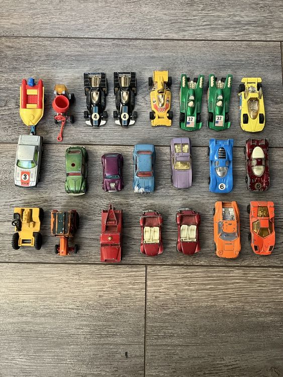 Lot De 4 Corgi Juniors 1985 – Véhicules Miniatures Neufs En Boîte – Stock Ancien