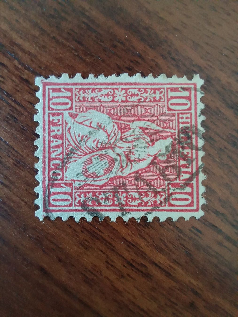 Tutti i francobolli: Strahlenstempel STABIO - seltener Stempel – Usato da Beringen venduto da Goeppeli