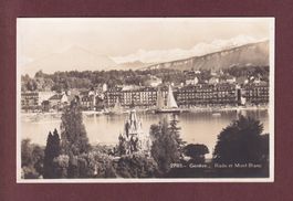 GENEVE - Rade - Grand voilier - 1928