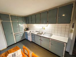 Vintage Küche (1963) mit Ofen von Therma, gebraucht