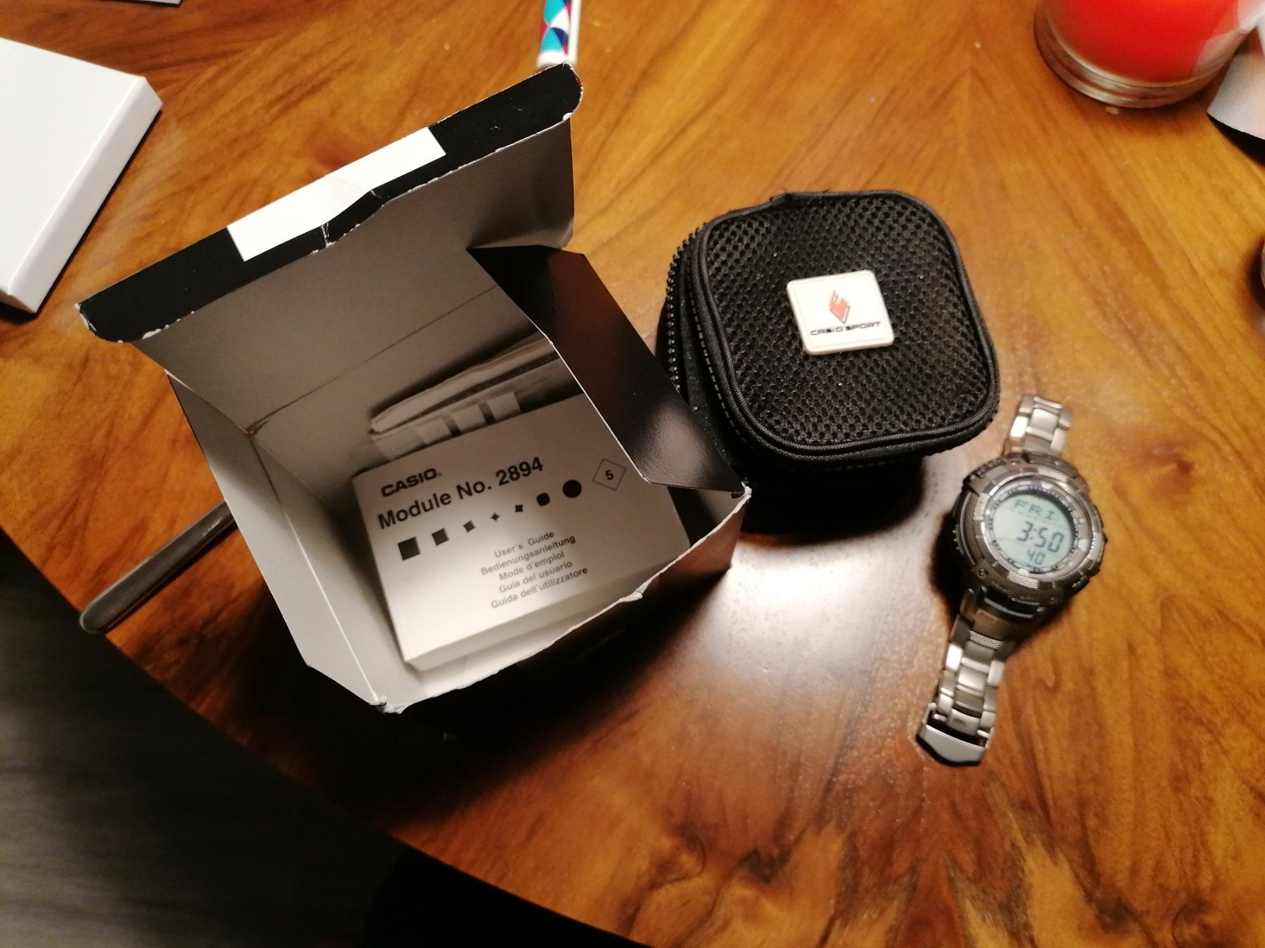 Casio Uhren: ProTrek PRG-80 / Casio 2894 – Gebraucht aus Wünnewil von