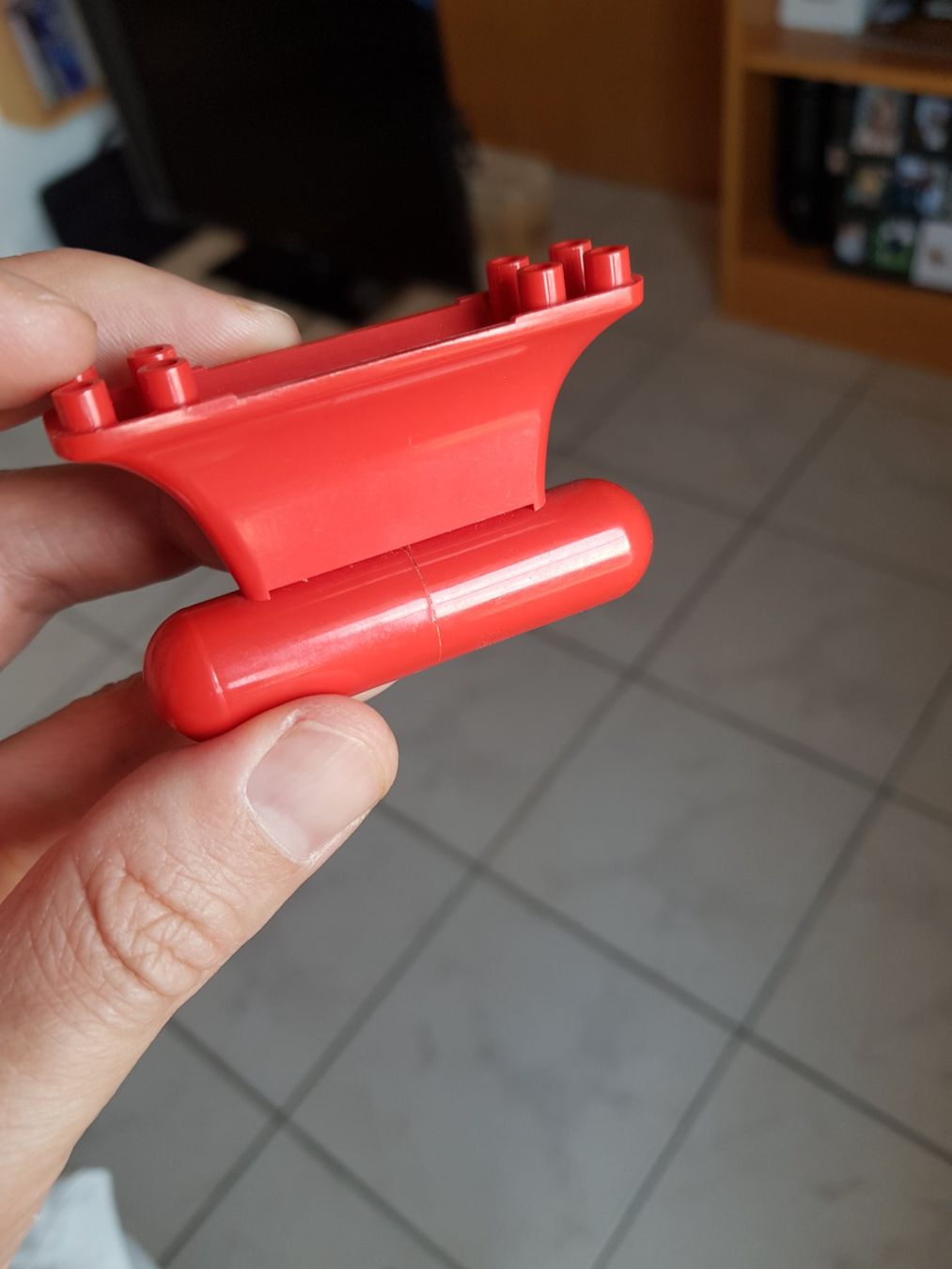 Lego Kit di costruzioni: Lego Boot Kiel mit Gewicht rot, x149a – Usato da Hausen am Albis venduto da RoBrixX