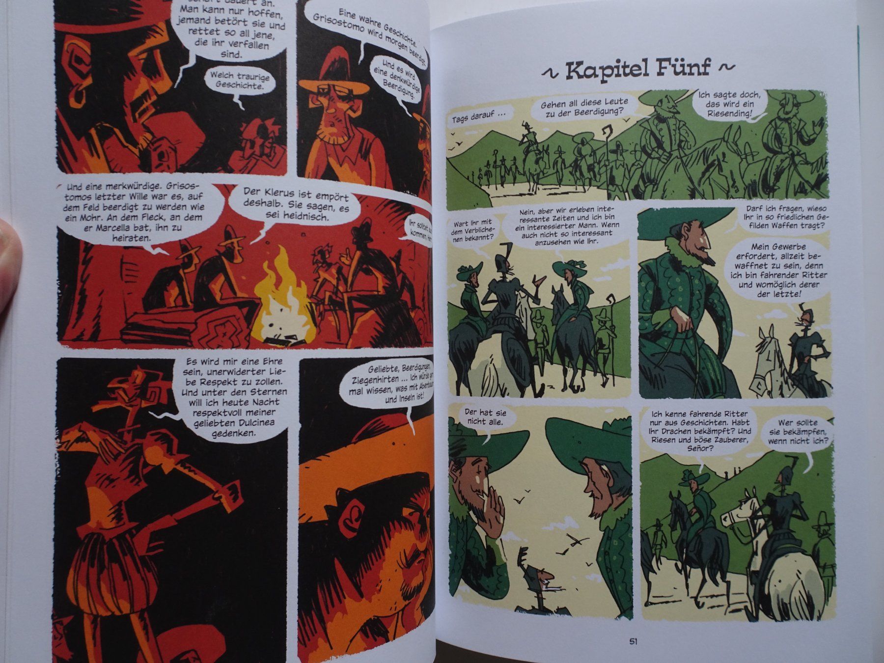 Fumetti: Don Quijote - Graphic Novel, – Usato da Schönenwerd venduto da schnitzunddrunter 5