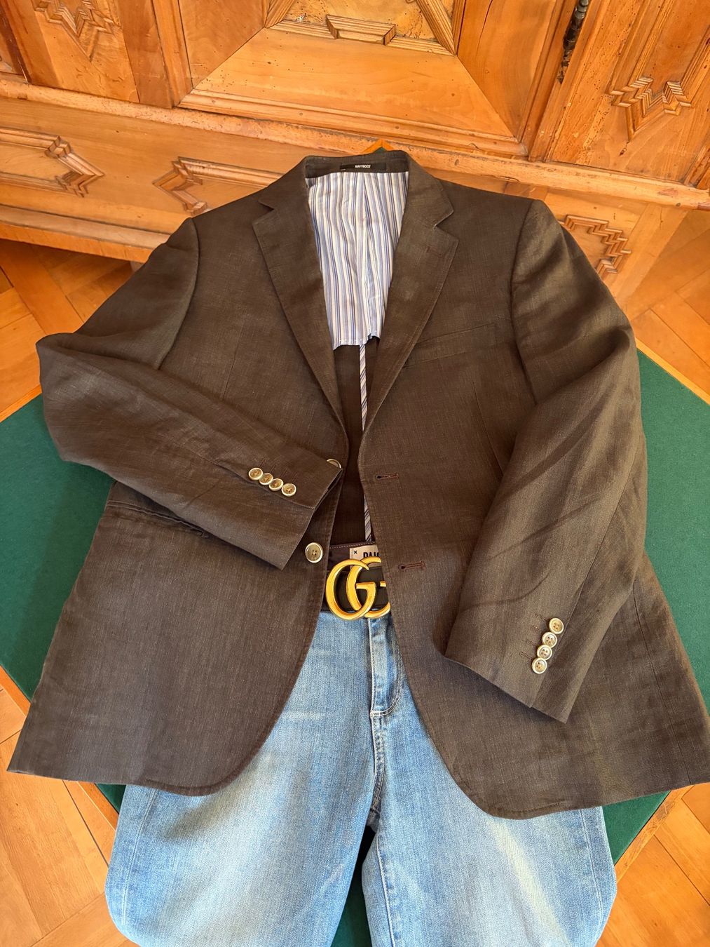 Navyboot Vestes: NAVY BOOT Blazer Gr.24 100% Leinen  Zustand: Perfekt – D'occasion à Interlaken par Bona55 9