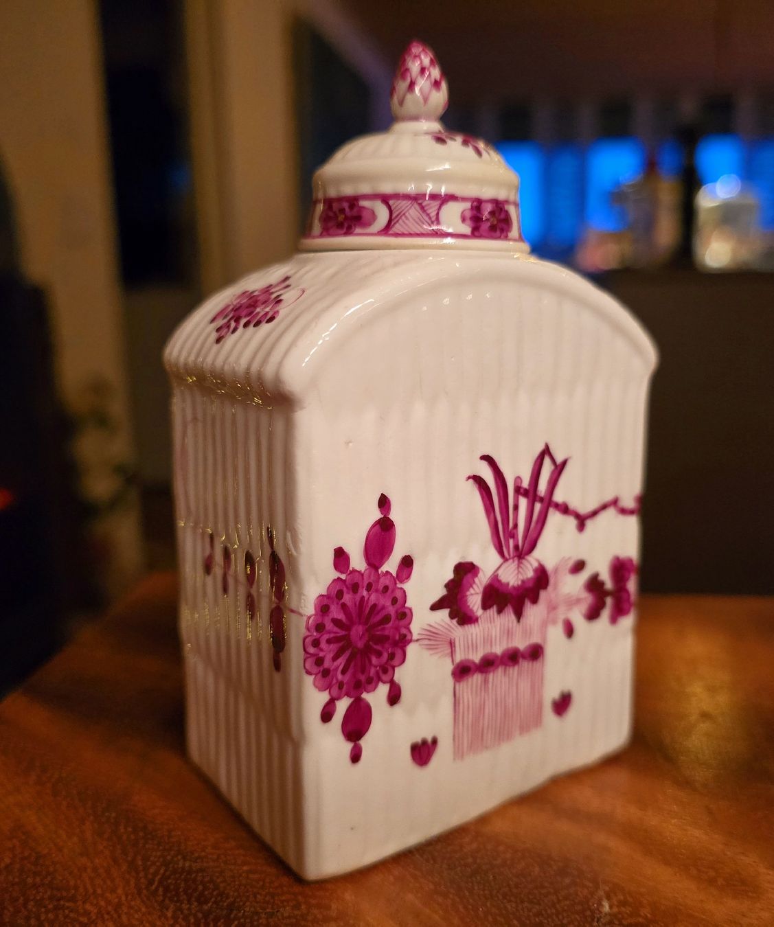 Zuccheriere: Meissen Teedose um 1780 – Usato da Opfikon venduto da koiliebhaber