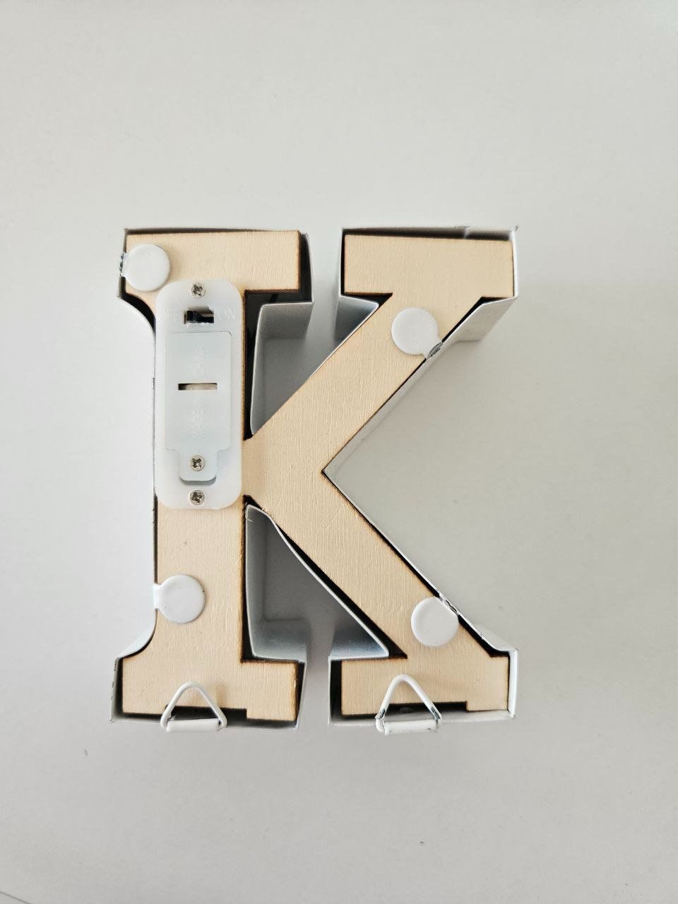 Tutte le decorazioni: Decorative letter K – Nuovo (secondo la descrizione) da Affoltern am Albis venduto da Katarinushka 1