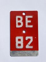 Velonummer BE 82