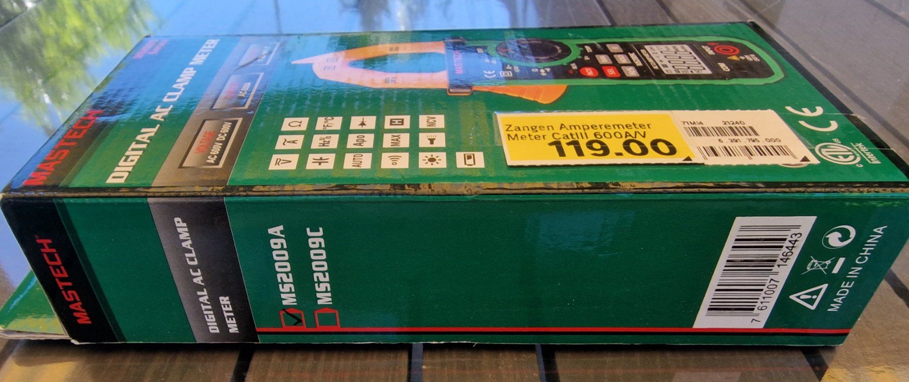 Misurare: Zangenmultimeter MASTECH MS2009A – Nuovo e nell'imballaggio originale da Stein am Rhein venduto da Sab1 3