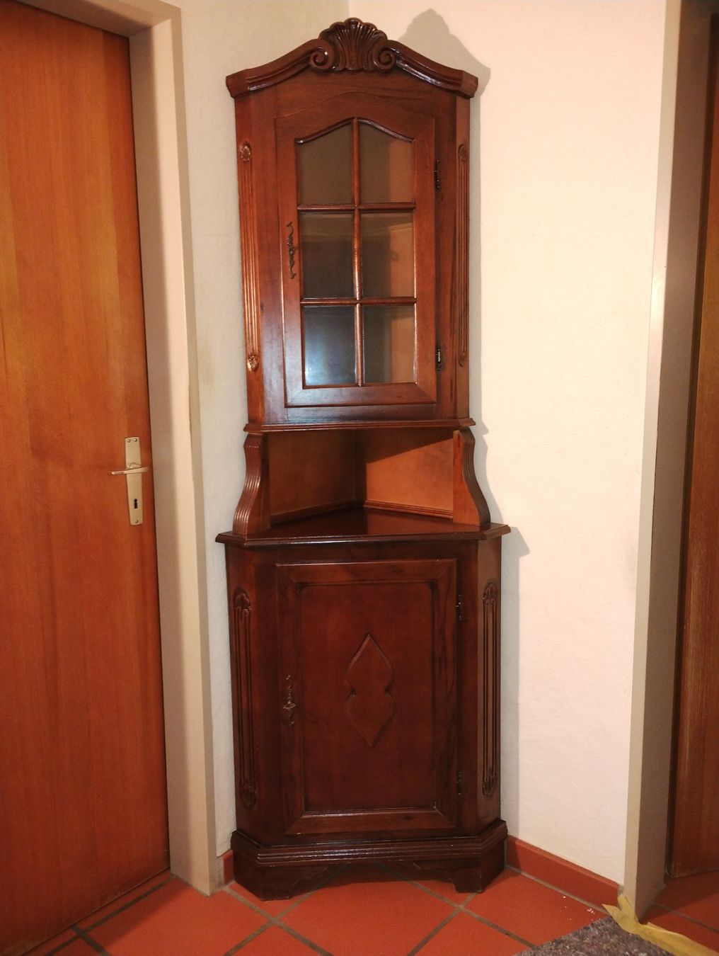 Armadi: Antike Eckvitrine / Eckschrank, Antik Stil – Usato da Braunau venduto da rol_87rc 2