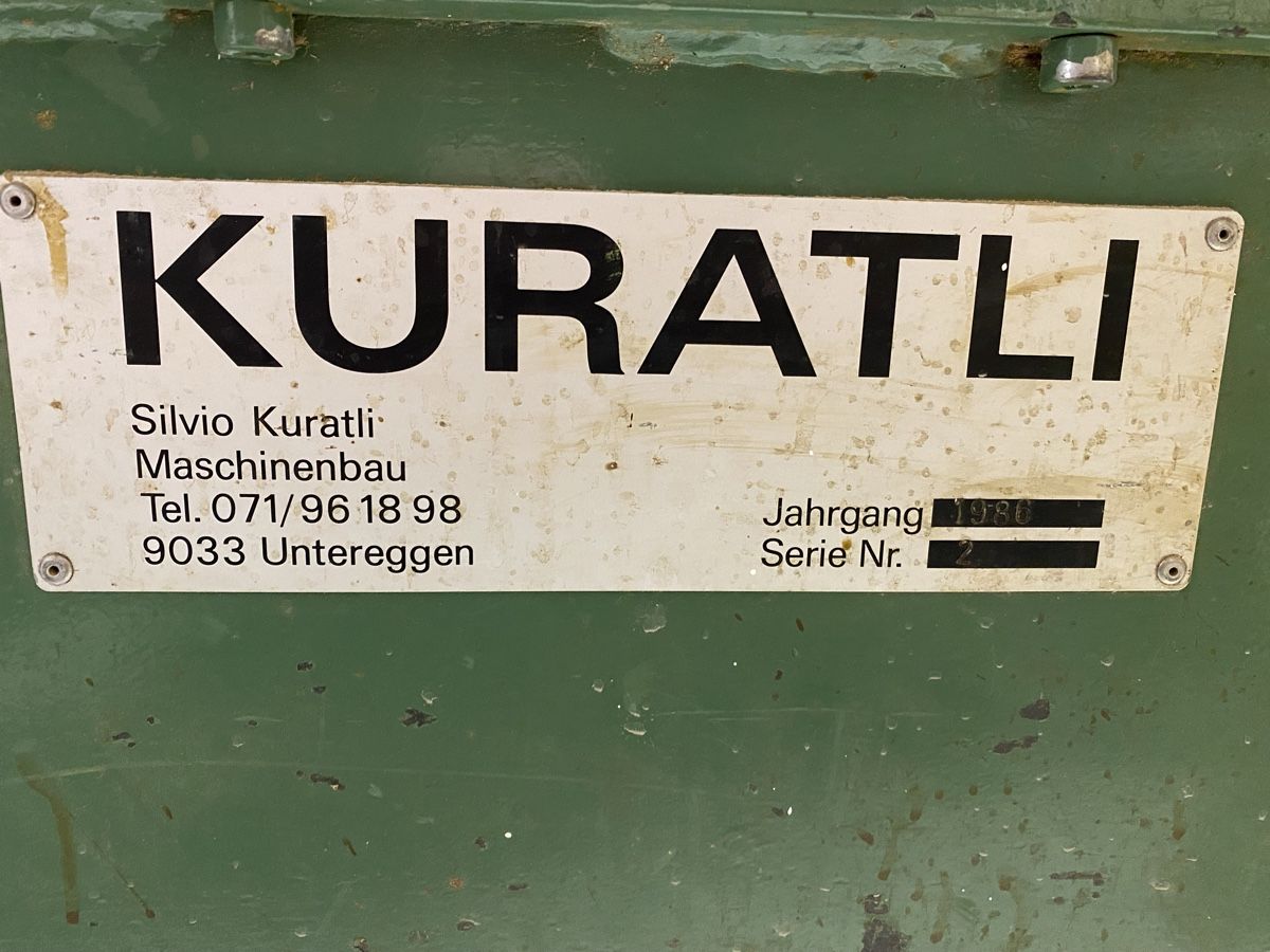 Tutte le macchine: Kuratli Abbundmaschine – Usato da Eggersriet venduto da ps8_wqw7 1