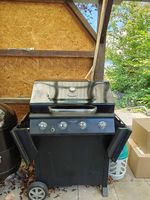 Gratis Grill mit Gastank und Abdeckung 