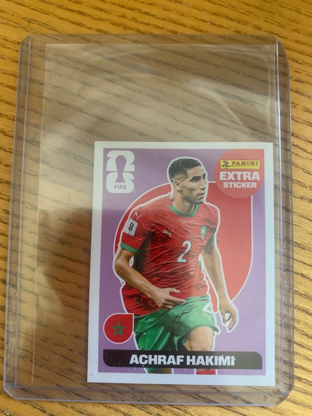 Panini Cartes à collectionner: Panini Extra Sticker Achraf Hakimi pink – D'occasion à Zürich par Kasza
