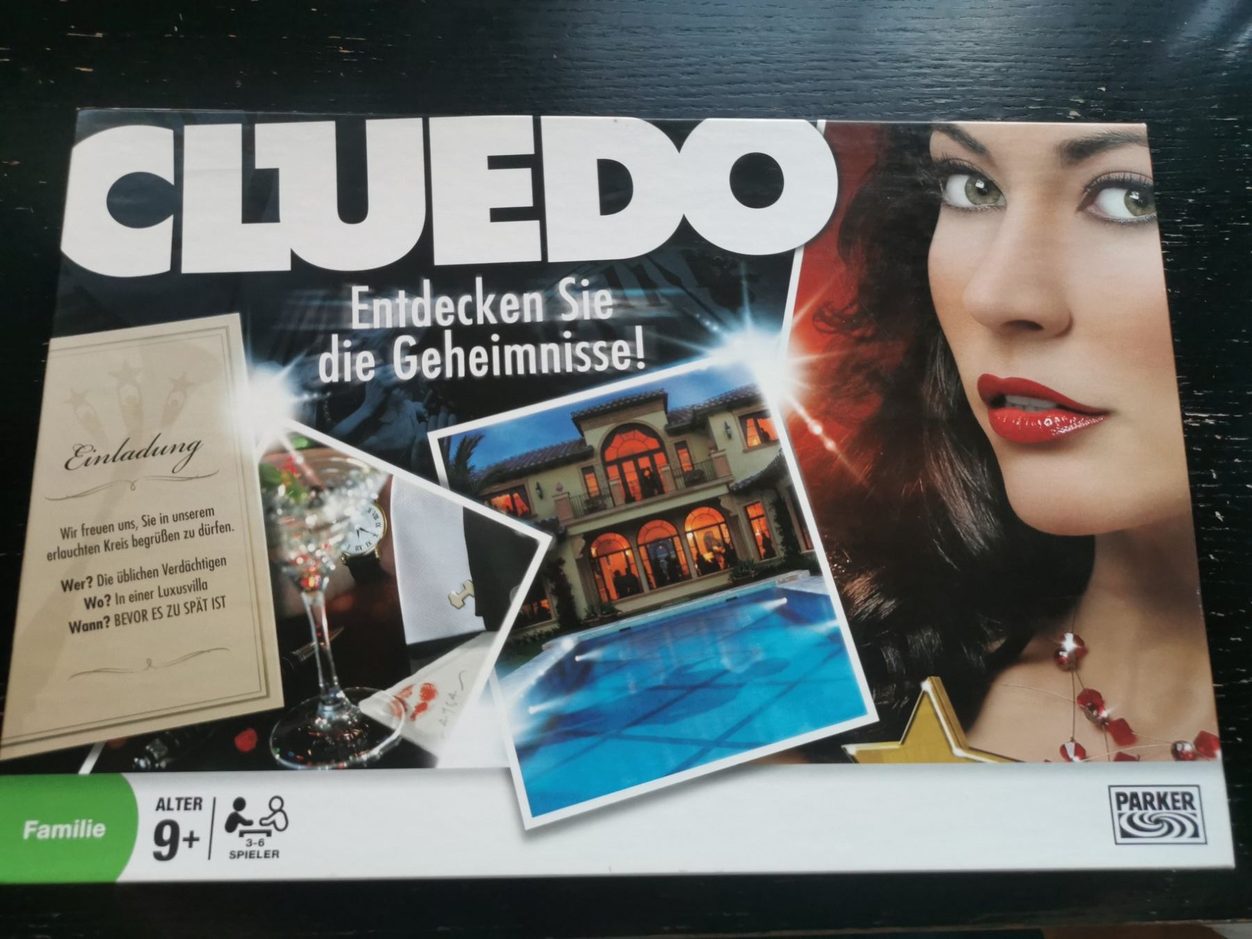 Parker Spiele: Brettspiel - CLUEDO – Gebraucht aus Zürich von fil_t2br