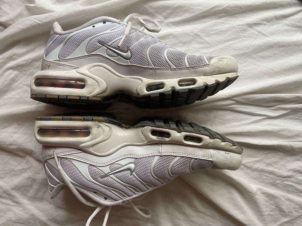 Nike Air Max Plus TN Sneaker weiss hellblau Gr. EU 41 US 8 Kaufen auf Ricardo