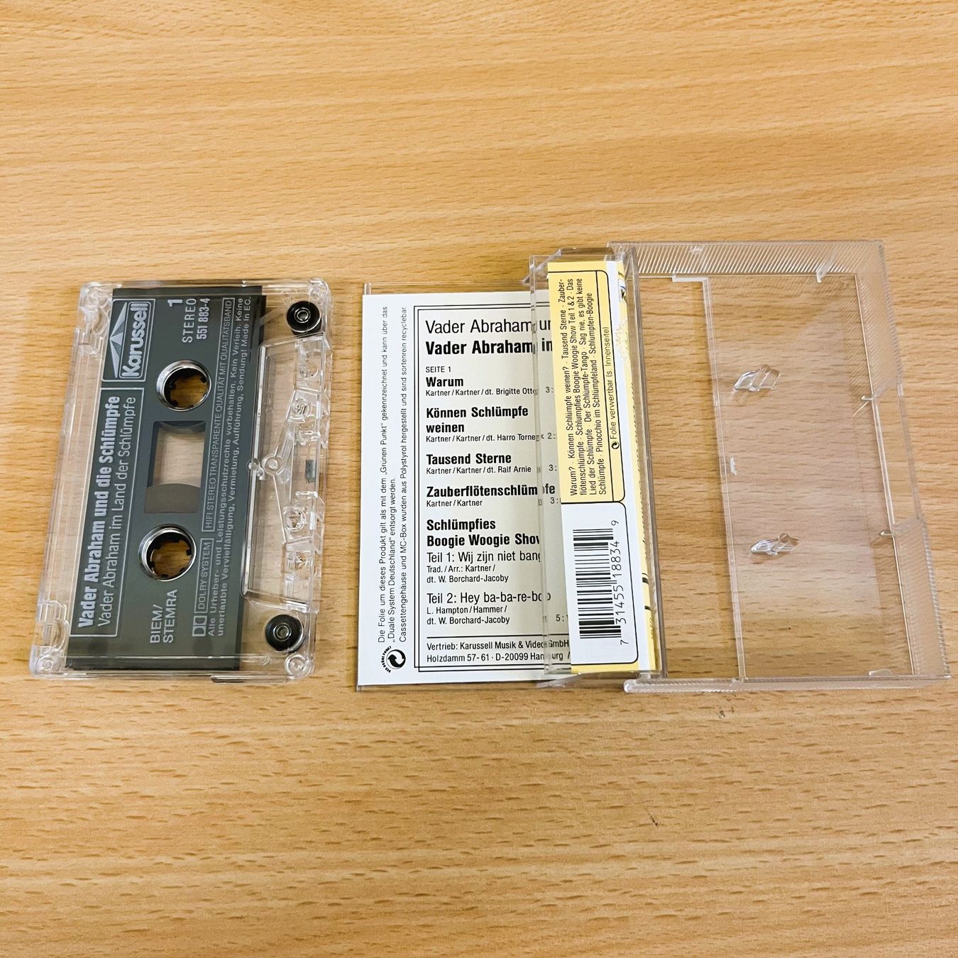 Musicassette: MC - Vader Abraham im Land der Schlümpfe – Usato da Amlikon-Bissegg venduto da allerlei-versand 1