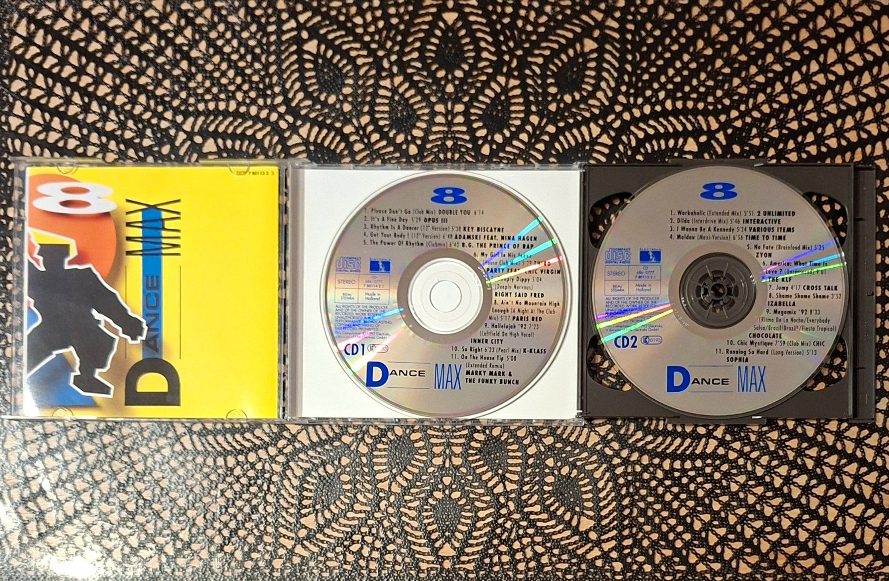 CD: Dance Max 8, Dance Pop Compilation Sampler 2CD 1992 – Usato da Schönenberg TG venduto da Gregolino76 2