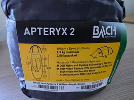 neues Bach Apteryx 2 Zelt 4 Jahreszeiten Zelten Wandern