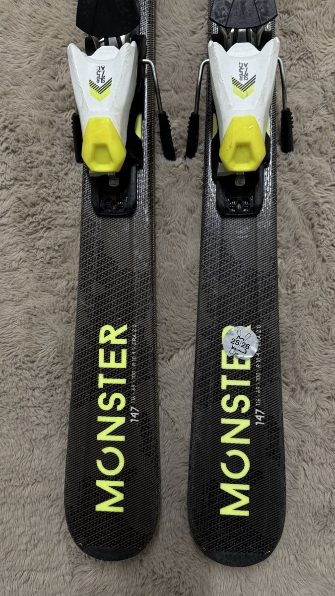 Head Sci: Ski Head Monster 147 cm mit Bindung – Usato da Dietlikon venduto da kickboxer_999 4