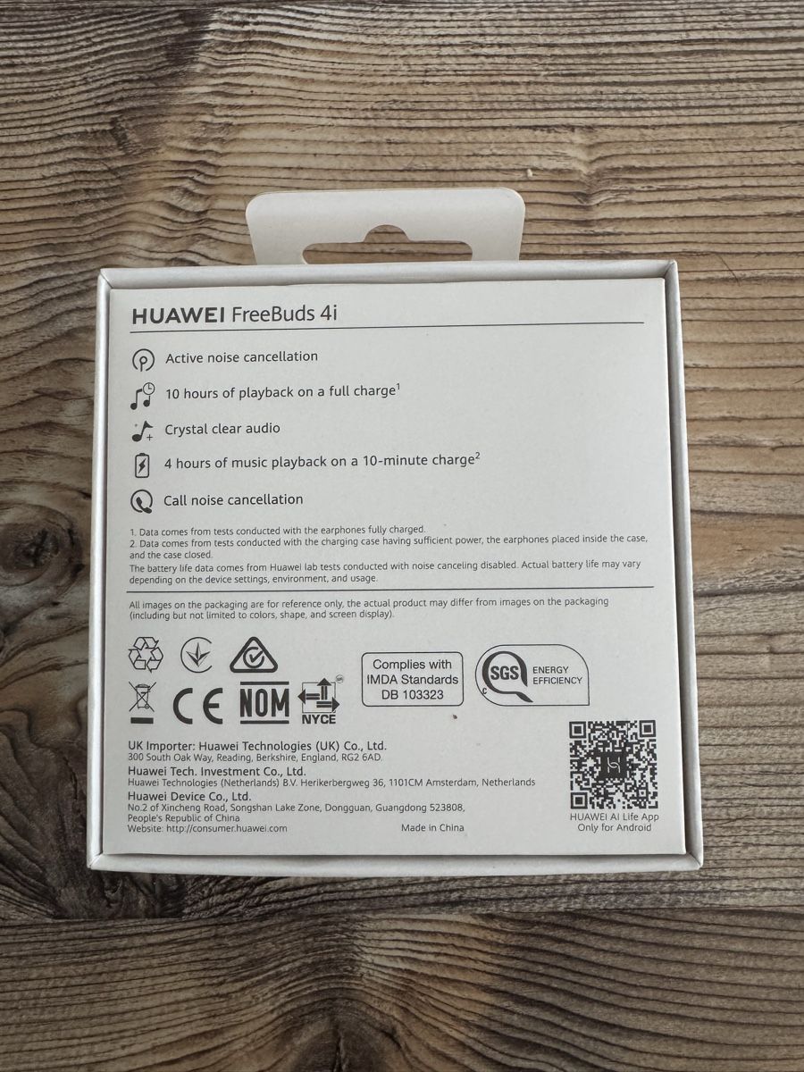 Huawei Cuffie: Airpods Huawei ANC FreeBuds 4i – Usato da Konolfingen venduto da jabe21 1