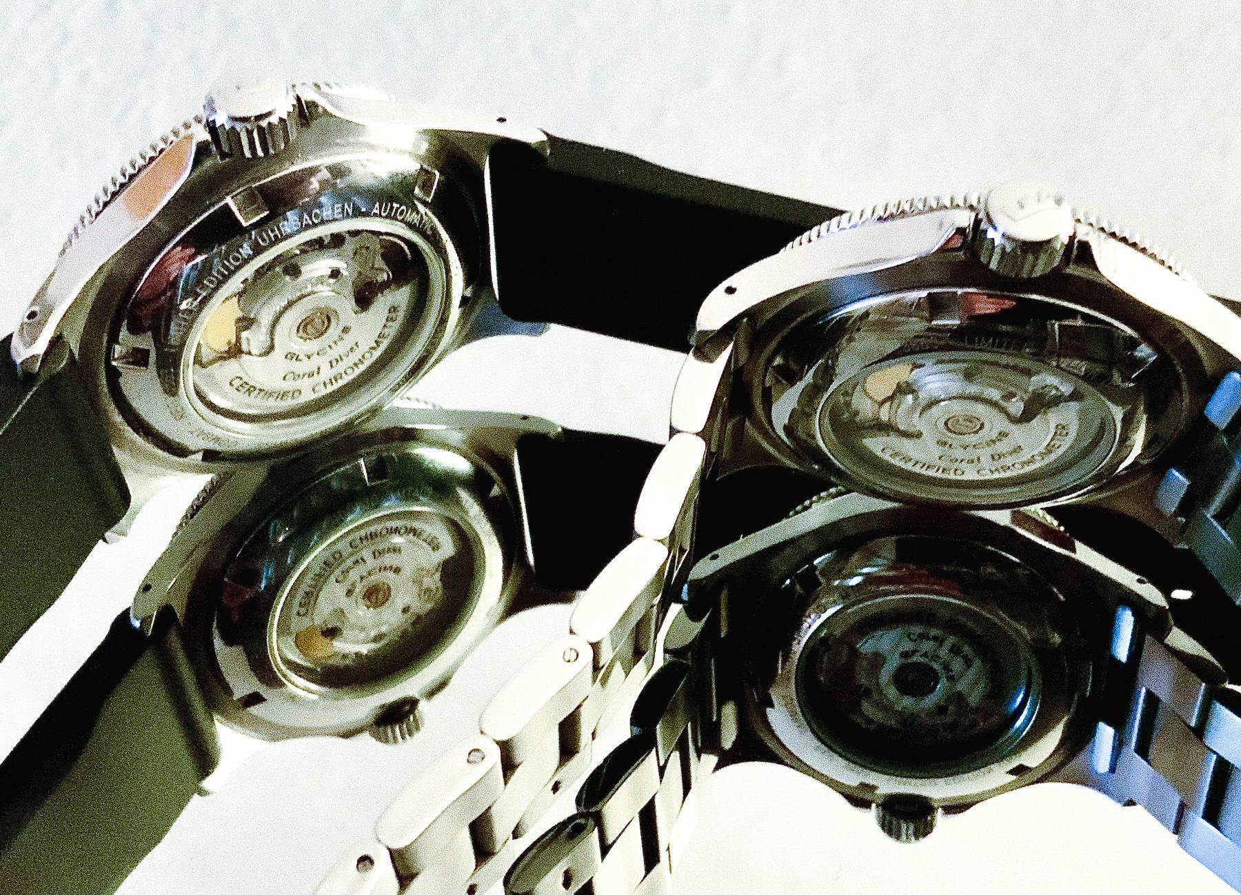 Glycine Orologi: Glycine Combat Diver, Twin-Set, Full Set /COSC Chronometer – Usato da Basel venduto da inok66 6