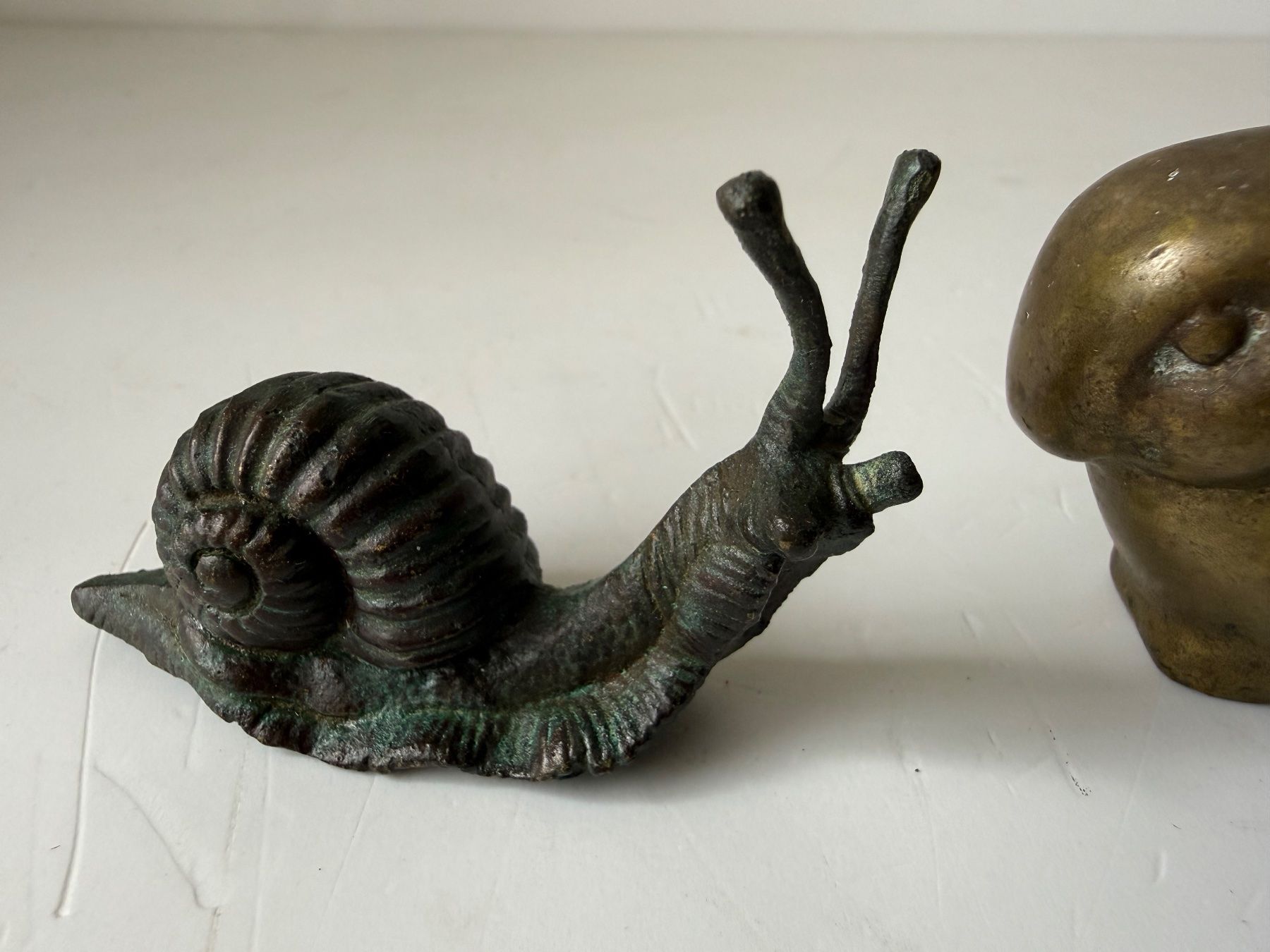 Giocattoli: 2 Tierfiguren aus Messing und Bronze – Usato da Zwingen venduto da moje1 1