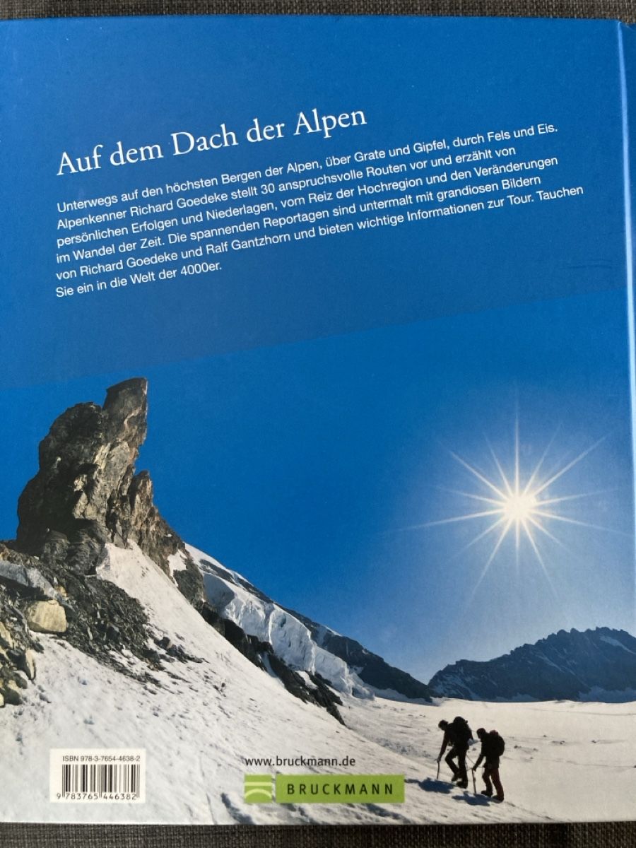 Bücher: 4000er - Gipfel, Grate, grosse Wände – Neu (gemäss Beschreibung) aus Dielsdorf von Der_baer 1