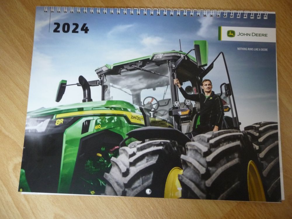 John Deere Kalender Traktor Prospekt Kaufen auf Ricardo