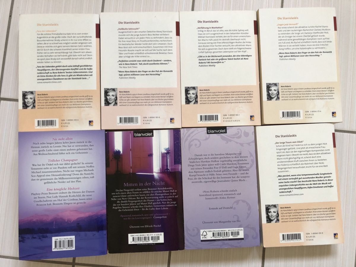 Libri: 8 Romane von Nora Robert – Usato da Arth venduto da Vrecam51 1