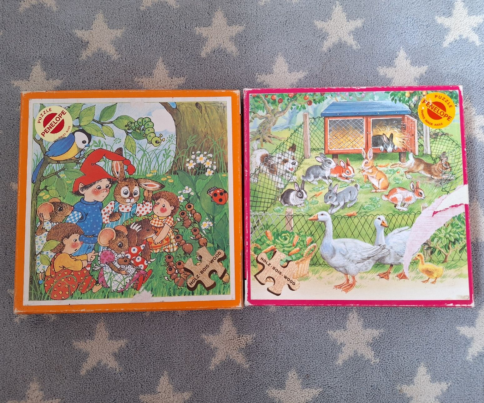 Penelope Puzzle: 2 Vintage Penelope Puzzle – Usato da Volketswil venduto da LisaSch1