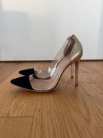 Gianvito Rossi Plexi leder pumps in EU 38 - Guter Zustand