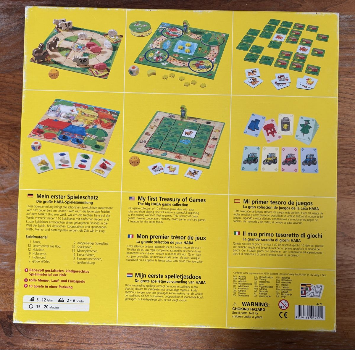 Haba Giochi: Haba - Mein erster Spielschatz – Usato da Hinwil venduto da princess_12 2