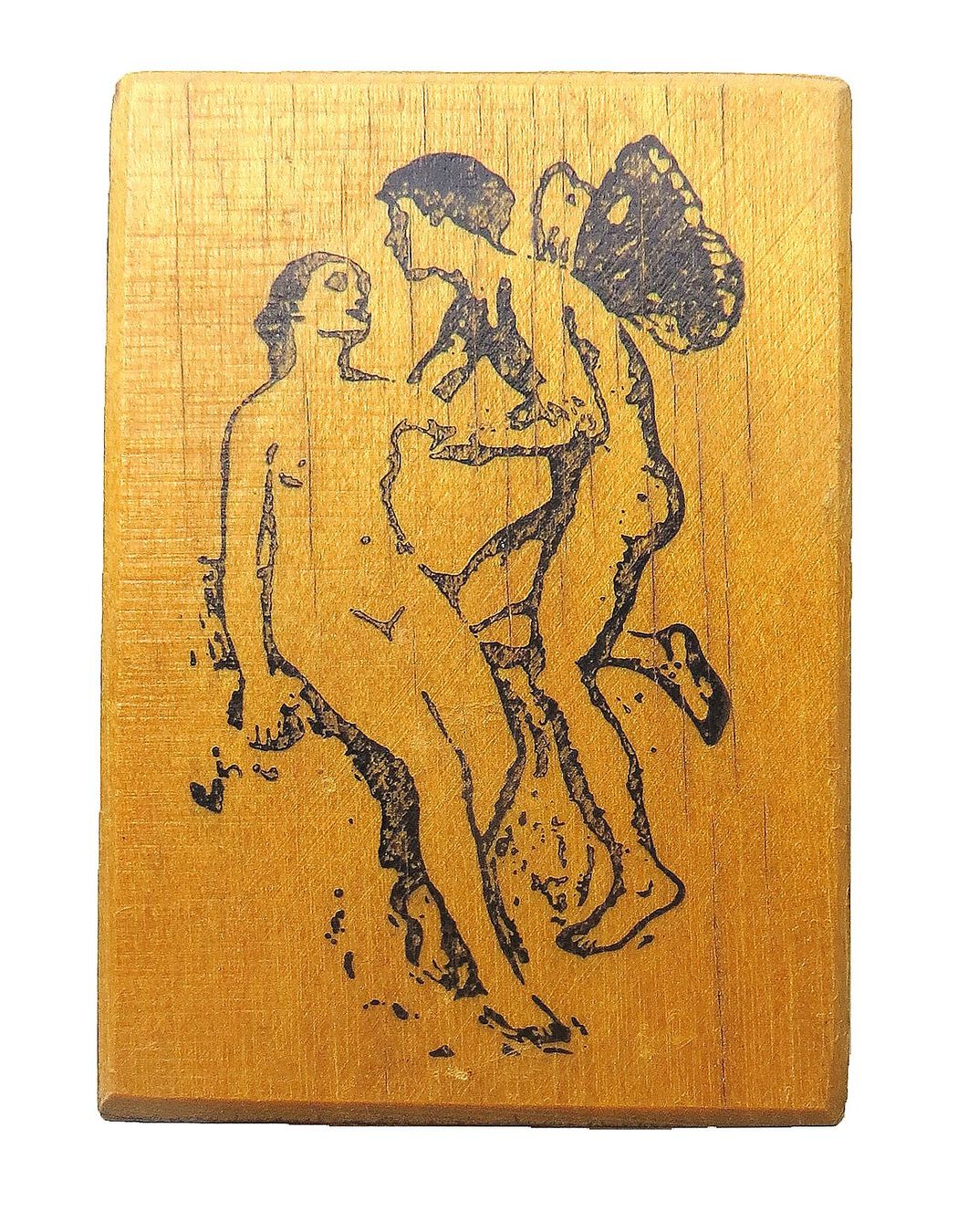 Timbri: Deko - Stempel : 6 x 4 cm  romantisches Motiv -- Gummi/Holz – Nuovo (secondo la descrizione) da Bern venduto da Ultimaa 1