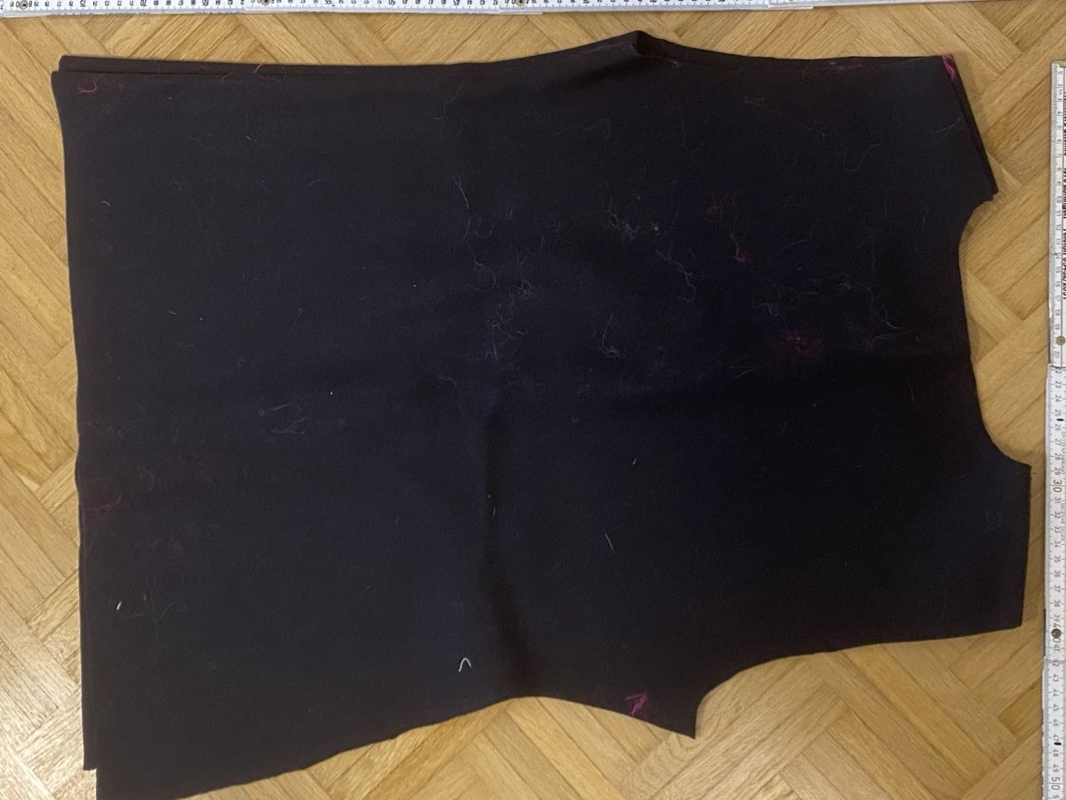 Stoffe: Dicker schwarzer Filz Stoff – Neu (gemäss Beschreibung) aus Flawil von sonnengeist 3