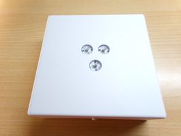 LED 3x1W AWAG ca.128x128x45 weiss