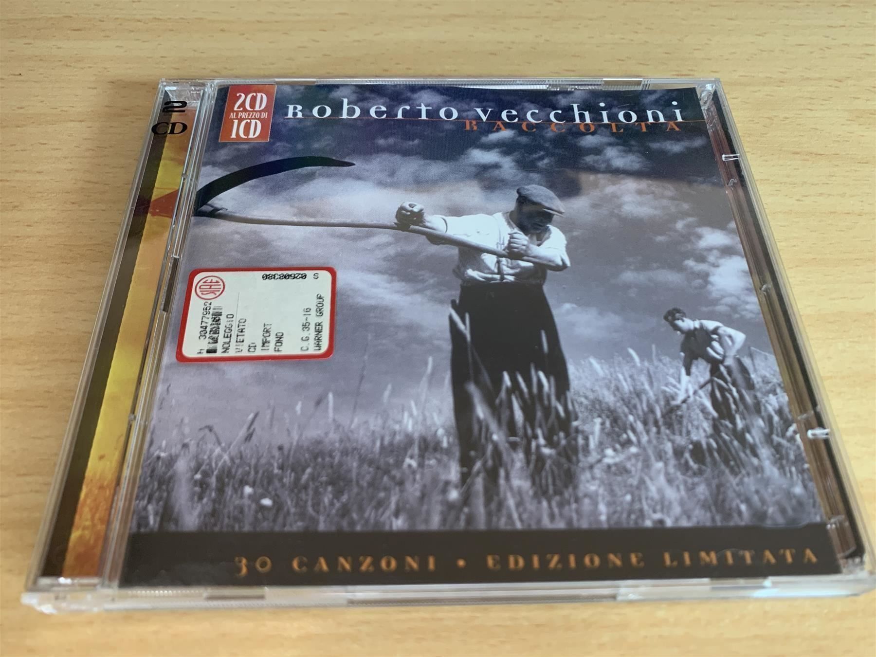 CD: Roberto Vecchioni – Raccolta - 2 CD – Usato da Rikon im Tösstal venduto da Alpenmutz