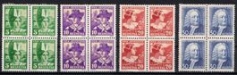 Pro Juventute 1934,  4er-Block Serie **
