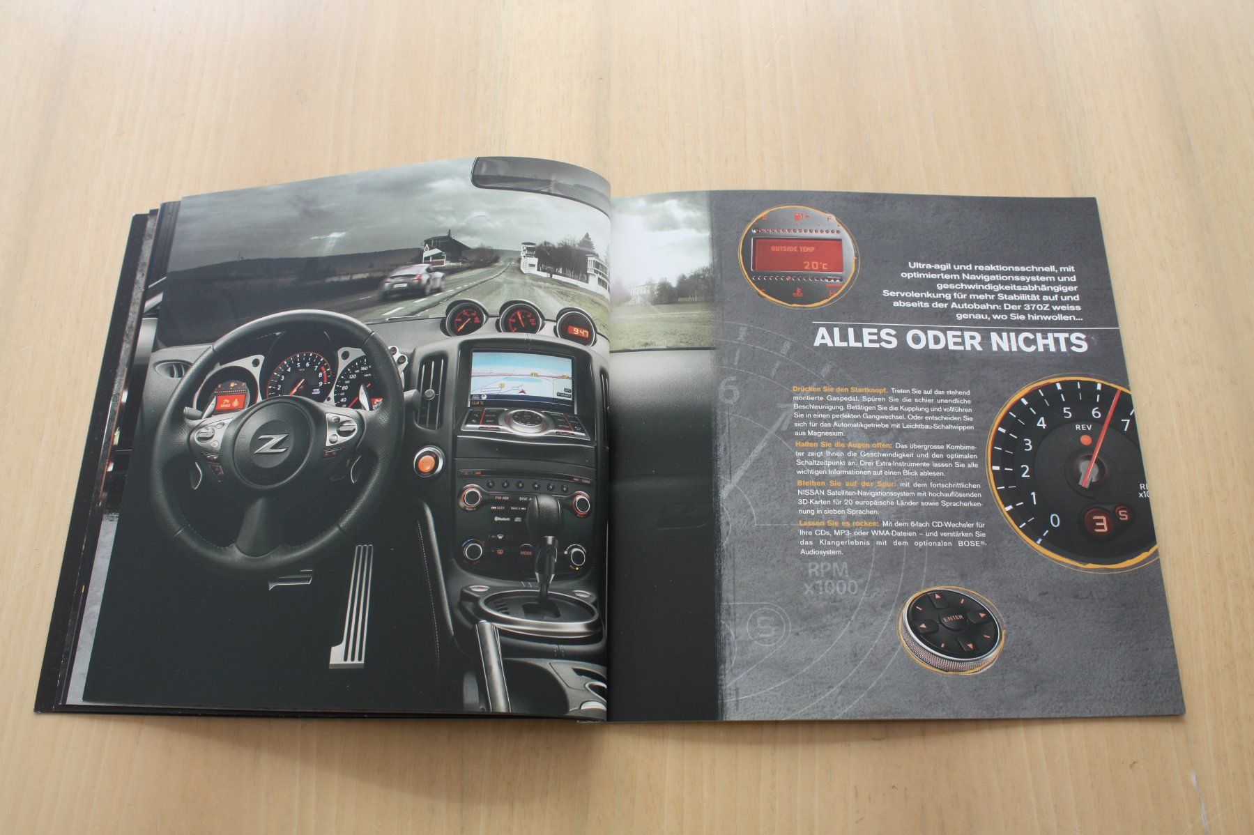 Nissan Documenti: Nissan 370Z CH-Prospekt 5/2009 – Usato da Wikon venduto da erwin400 7