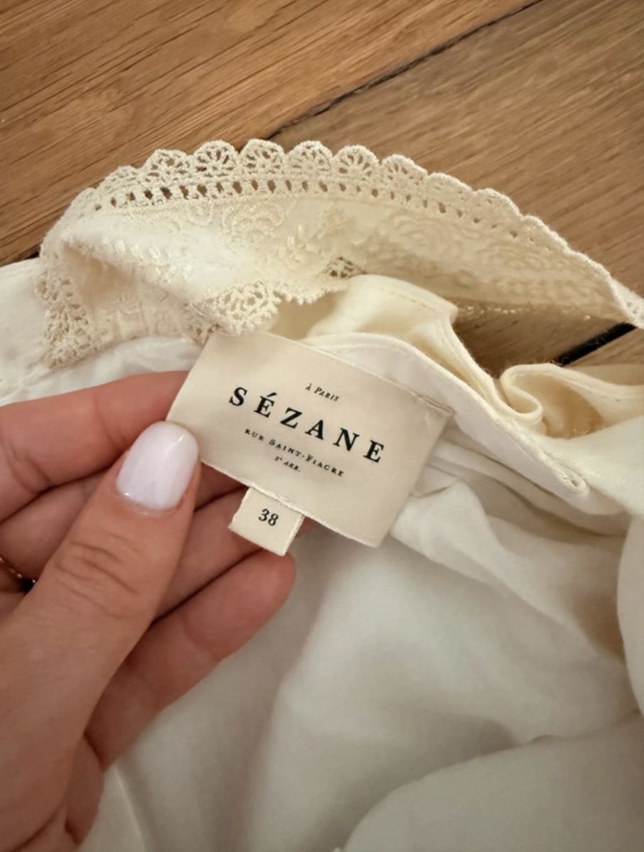 Sezane Kleider: Robe crème Sézane  – Neu (gemäss Beschreibung) aus Pully von trt_q8j8 9