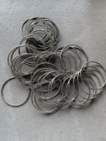 Edelstahlringe Durchmesser 8cm