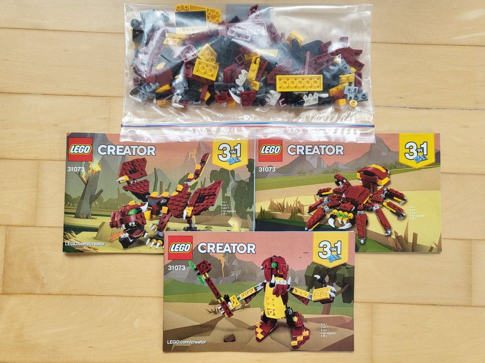 Lego Creator 3-in-1 31073 - Fabelwesen (Gebraucht) in Gossau SG für CHF ...