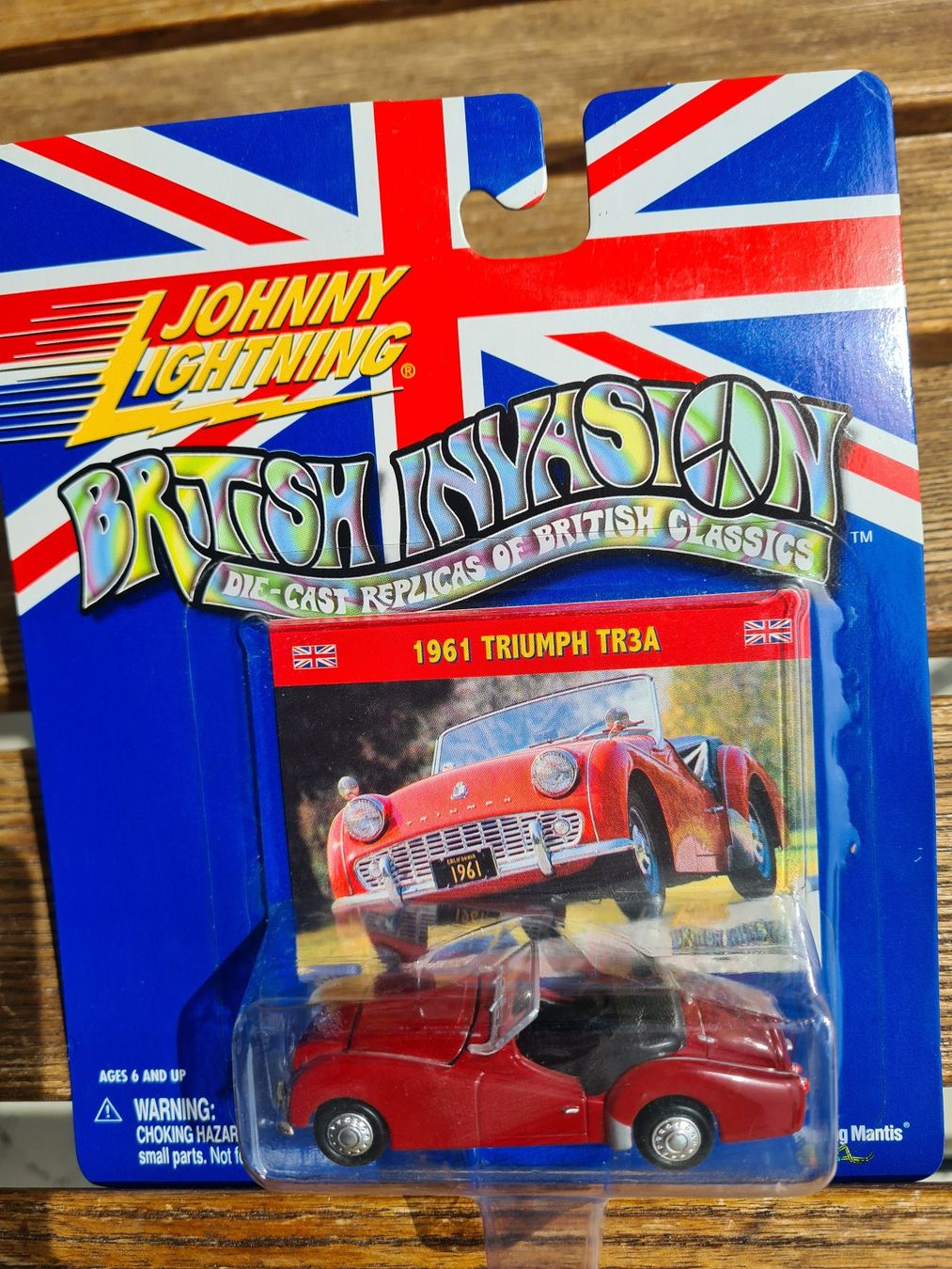 Triumph Modellautos: Johnny-Lightning TRIUMPH TR3A – Neu (gemäss Beschreibung) aus Basel von Solarbebop 1