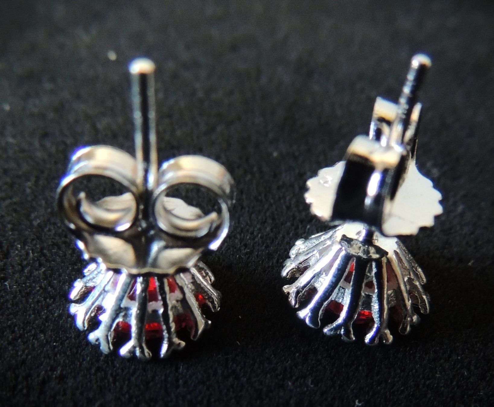 Orecchini pendenti & Orecchini a lobo: Silber 925 Ohrstecker mit Zirkonia 9 mm – Nuovo e nell'imballaggio originale da Waldenburg venduto da schaller707 4