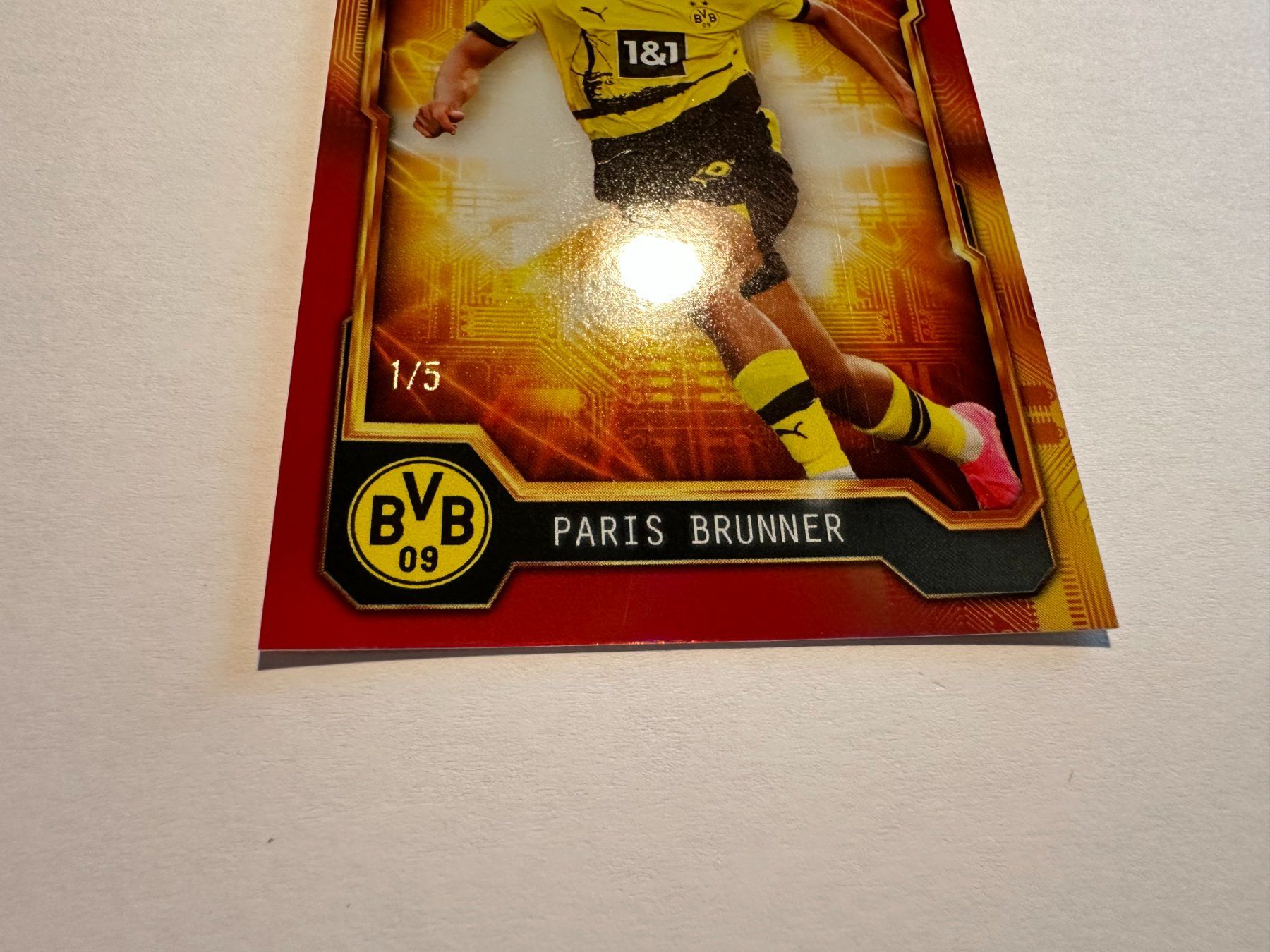 Topps Carte collezionabili: Paris Brunner RC 2023 Topps BVB Team Set 1/5 – Usato da Hagendorn venduto da Pokecollectorch 2