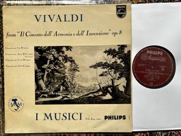 Vivaldi I Musici Félix Ayo Violin Philips 1st Press LP🛀 TOP