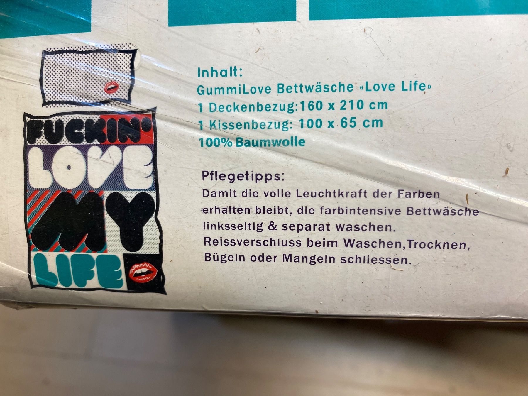 Biancheria da letto: Bettwäsche Set GummiLove – Nuovo e nell'imballaggio originale da Schaffhausen venduto da Fresh-Stuff 2