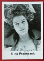 Nina Franoszek Autogramm signiert Fotopostkarte 10x15cm