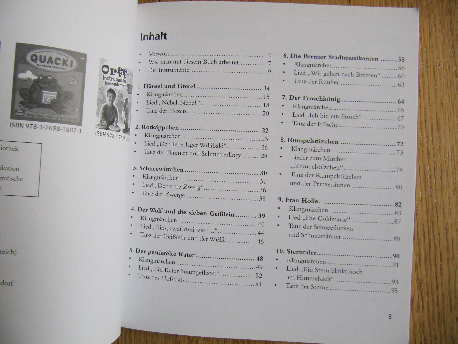 Libri: Liederbuch Im klingenden Märchenwald, mit CD / Wagner – Nuovo (secondo la descrizione) da Würenlos venduto da AustralisZ 1