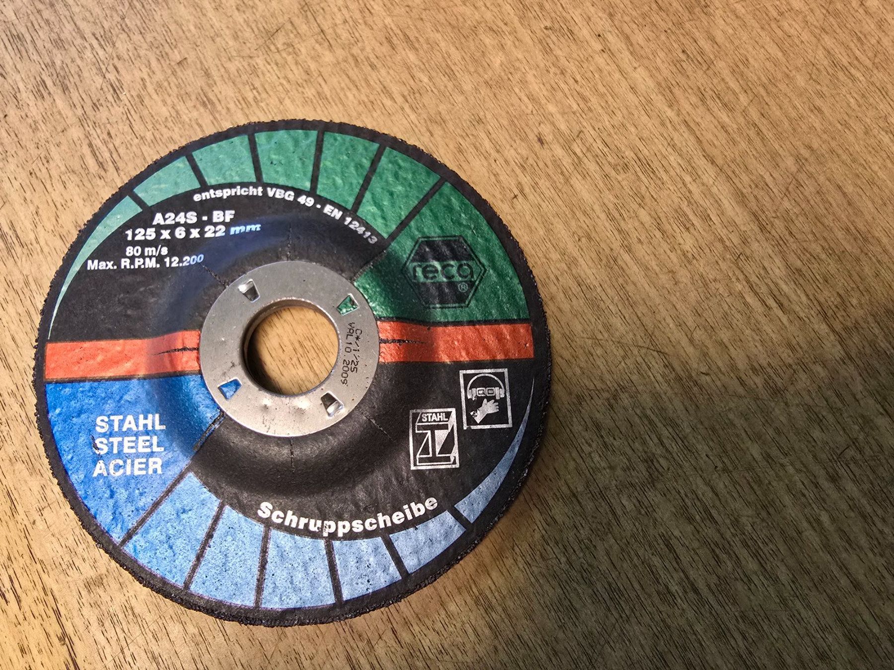 Alle Werkzeuge: 10 Stk. Schruppscheiben – Gebraucht aus Buttikon SZ von fedor02