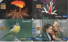 8 verschiedeneTaxcard Swisscom